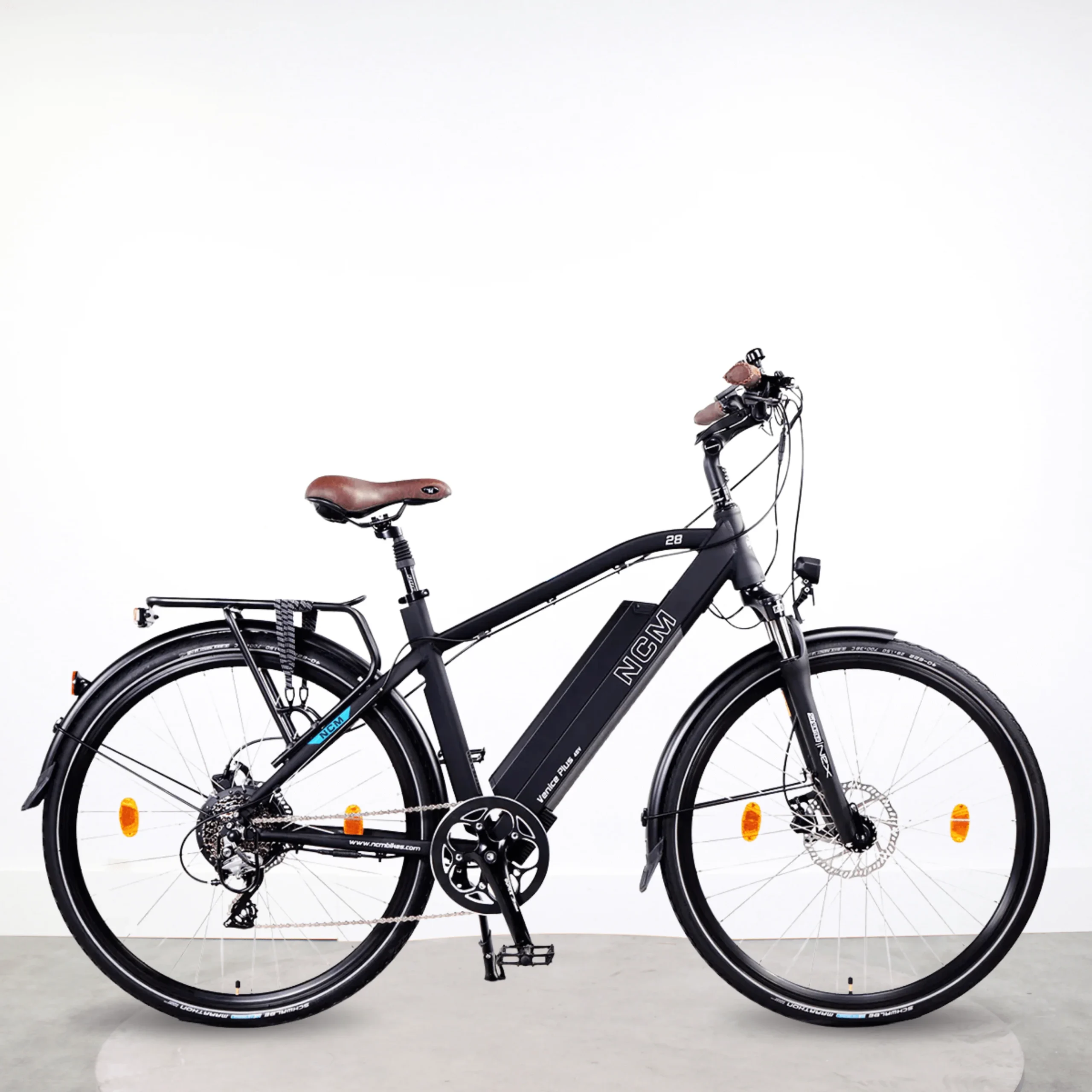 Vélo de ville électrique NCM Venice Plus Noir 28