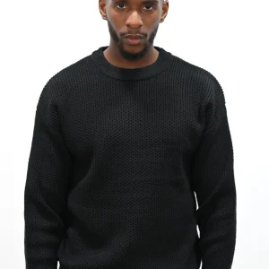 Pull Col Rond Noir
