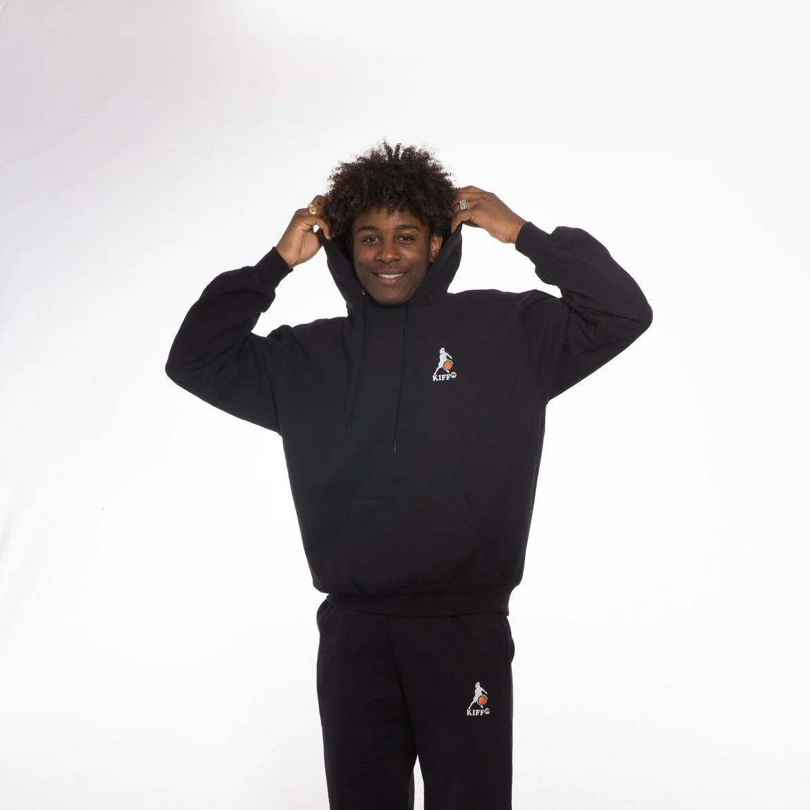 Sweat Capuche SWK01 Noir – Image 2