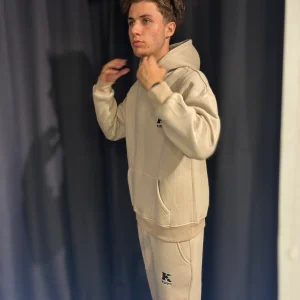 Ensemble sweat à Capuche et Pantalon Beige