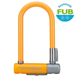 Antivol Vélo U Kryptonite KryptoLok Mini 7 Color Series Orange