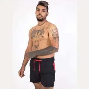 Short De Bain Noir