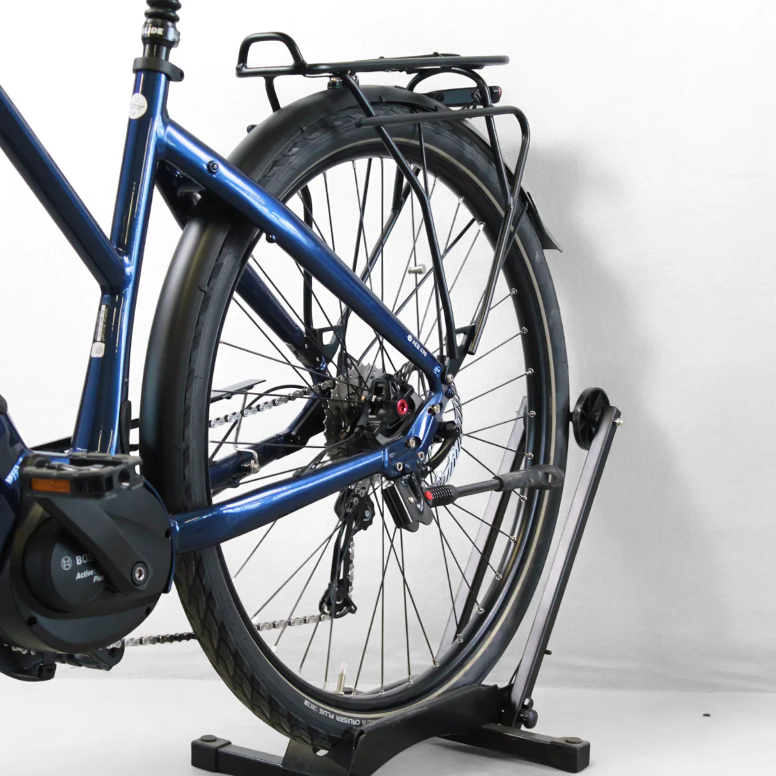 Vélo électrique Vélo de ville AEB 490 bleu – Image 3