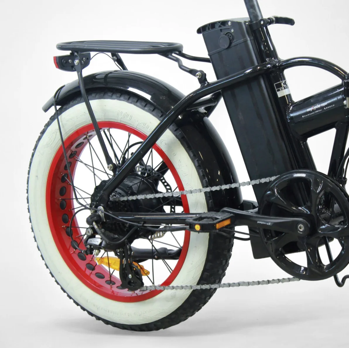 Vélo pliant électrique Fat bike Little Fitch – Image 4