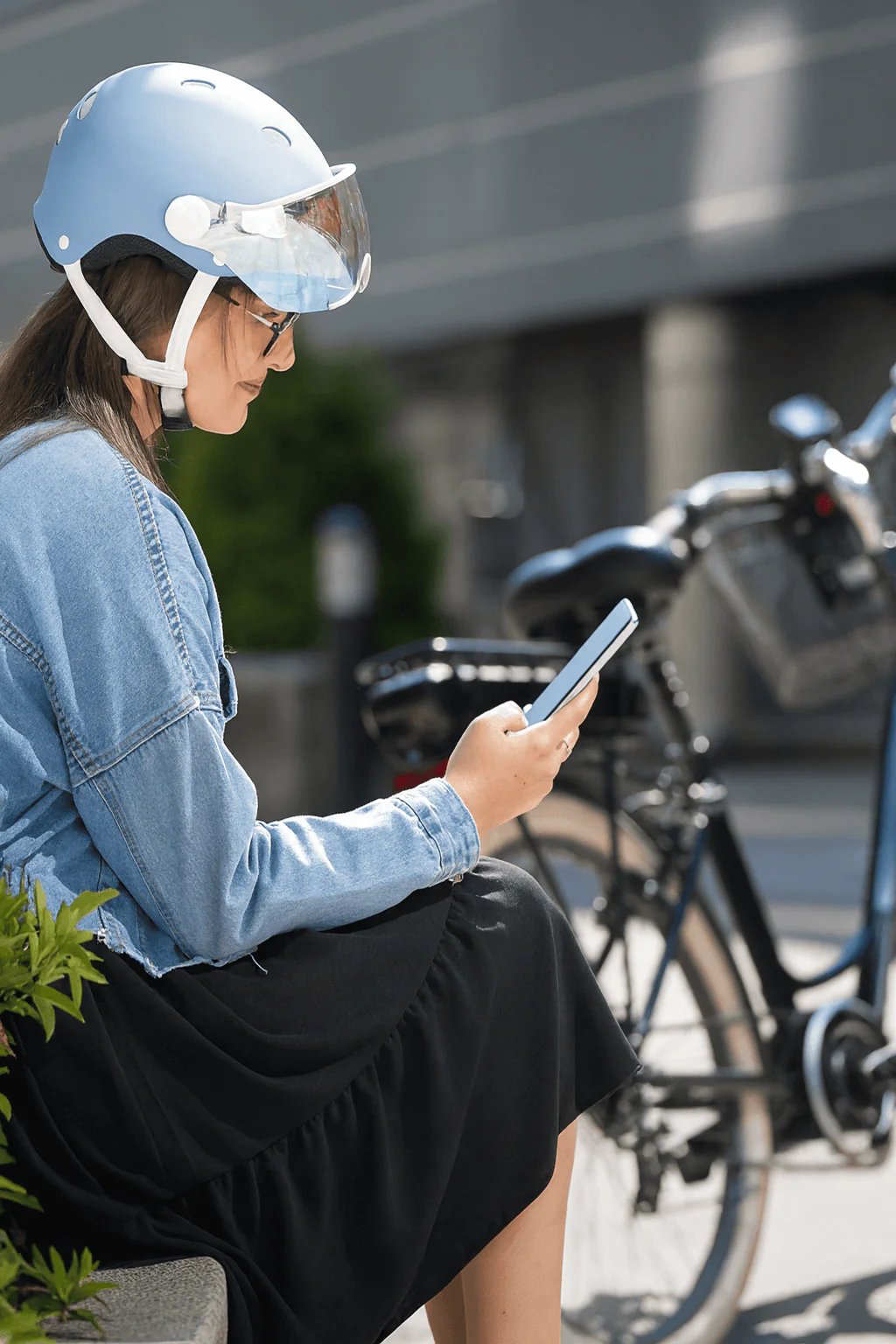 Casque Diezz VELO CITY Color visière - MNG 98B-Xride – Image 3