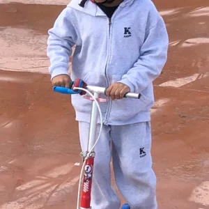 Ensemble Enfant Veste à Capuche et Pantalon Noir