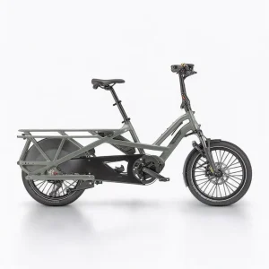 Vélo longtail électrique Tern GSD S10 gris (équipé)