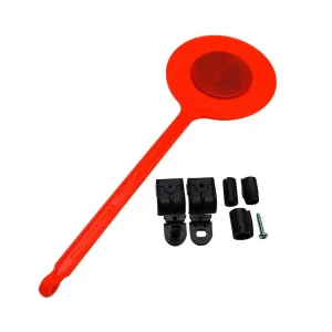 Écarteur de danger vélo orange réfléchissant HERRMANS