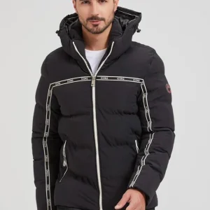 Doudoune Matelassée Noire