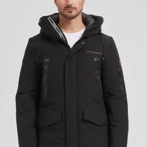 Parka Homme Noire