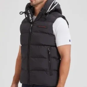 Doudoune Sans Manches Homme Noire