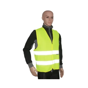Gilet de Sécurité Adulte jaune réfléchissant