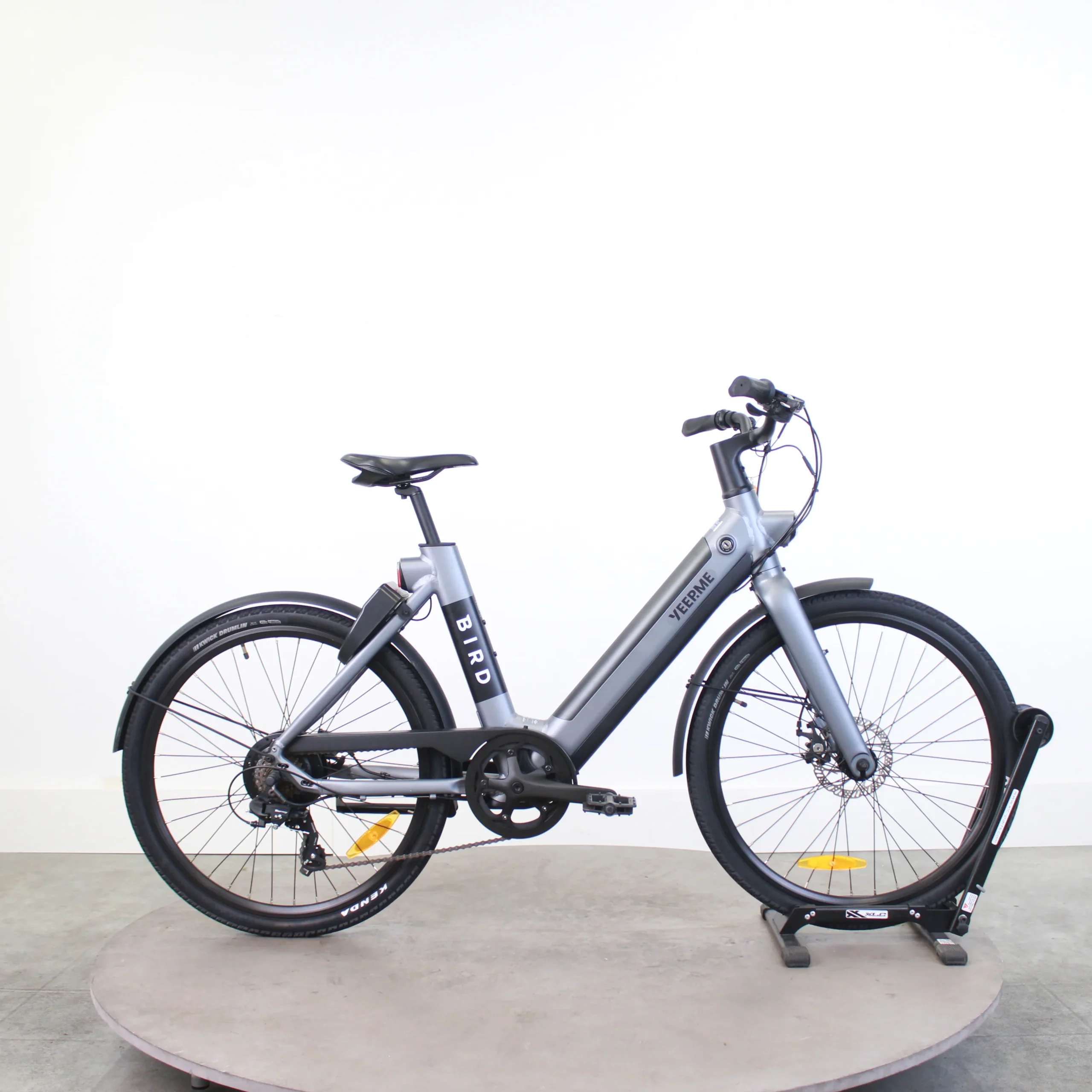 Vélo de ville électrique Yeep Bird Bike V Frame Gray