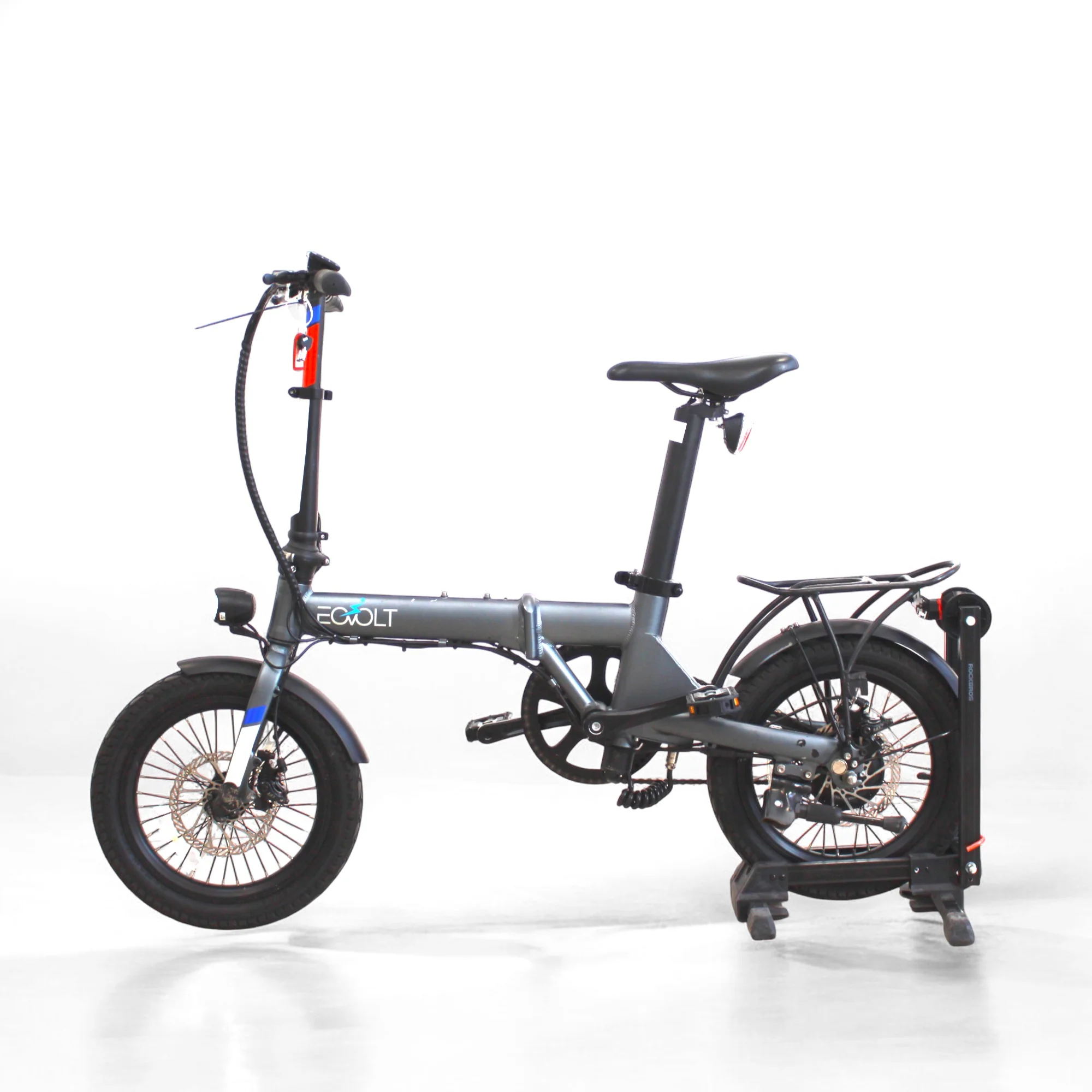 Vélo pliant Eovolt City X gris – Image 5