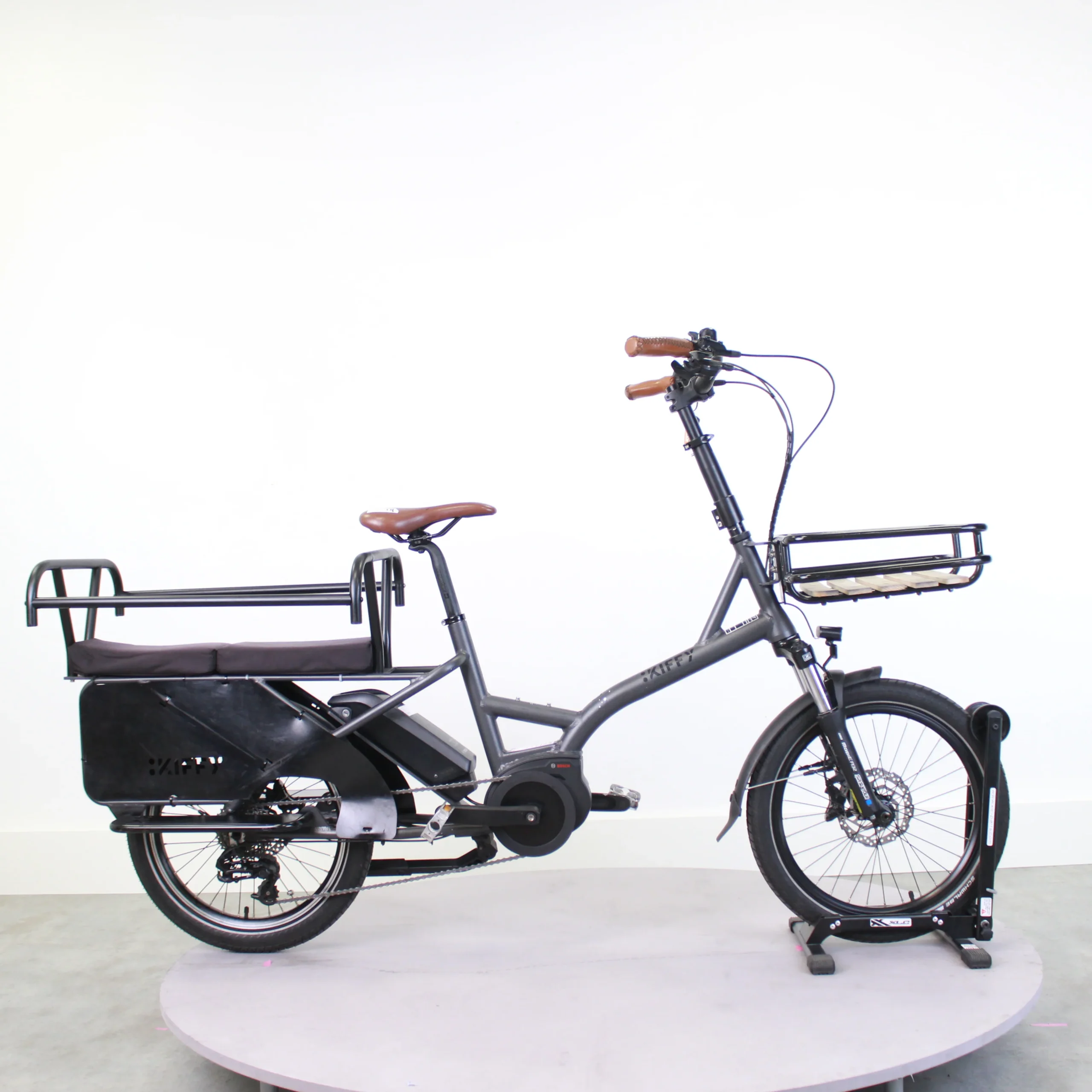 Vélo cargo électrique Kiffy Capsule