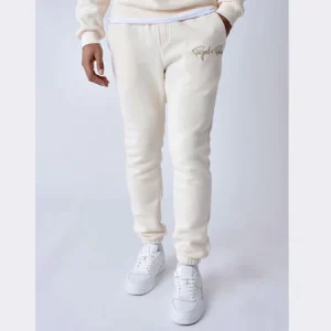 Pantalon-Project-x-Paris-clairl.jpgv1709819421 Bas de jogging unisexe Essentials Project X Paris - Craie (Beige clair)