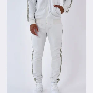 Pantalon-a-motif.jpgv1709835156 Bas de jogging à bande imprimé - Greige