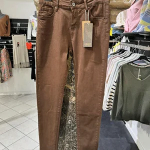 Pantalon Chino  Femme Marron