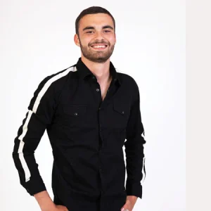 Chemise Manches Longues SH01 Noir