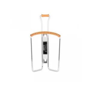 Porte-bidon Vintage ZÉFAL Classic acier chromé et cuir