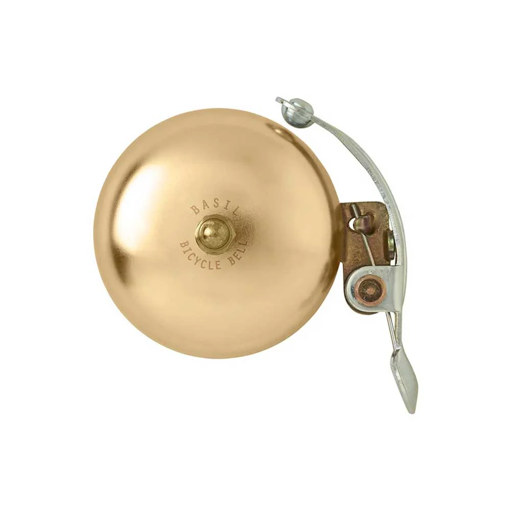 Sonnette vintage pour vélo BASIL Portland - Laiton 55 mm