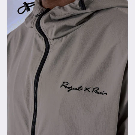 Veste techwear - Gris – Image 2