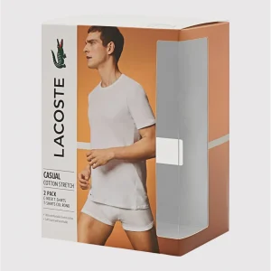 Coffret de tee-shirt Lacoste Blanc
