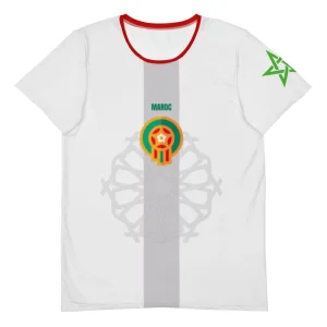Maillot de Sport Foot Maroc Home Pour Homme Drapeau Maroc