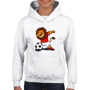 Sweat à capuche lion de l'Atlas dansant enfant