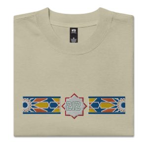 T-shirt Maroc 212 oversize brodé