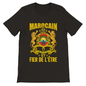 T-shirt Marocain et Fier de L'être