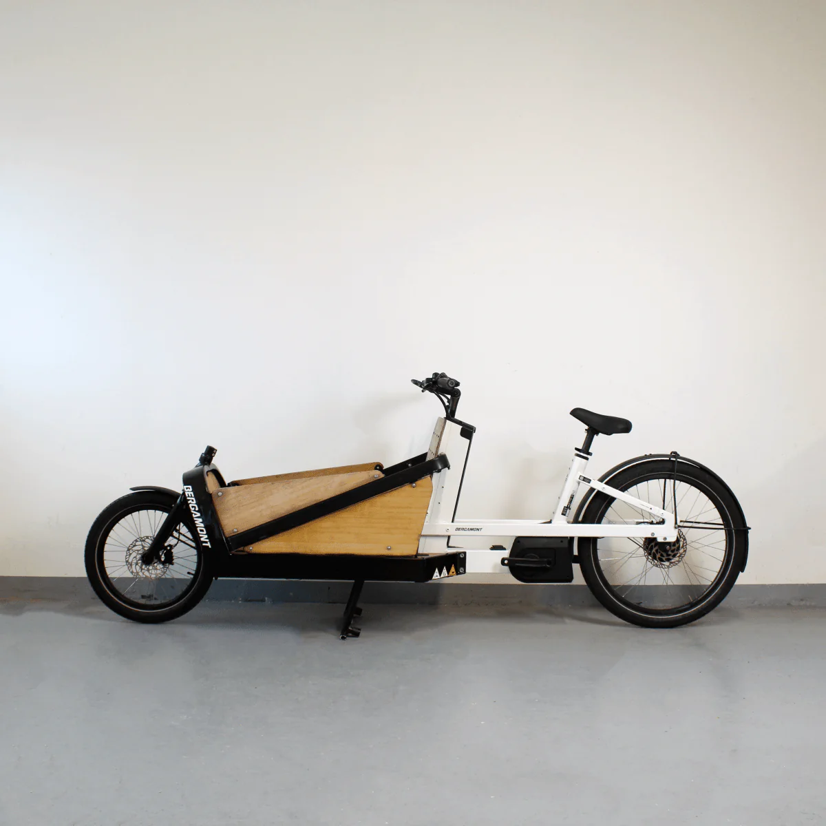 Vélo cargo électrique Bergamont E-Cargoville LJ Expert blanc – Image 3