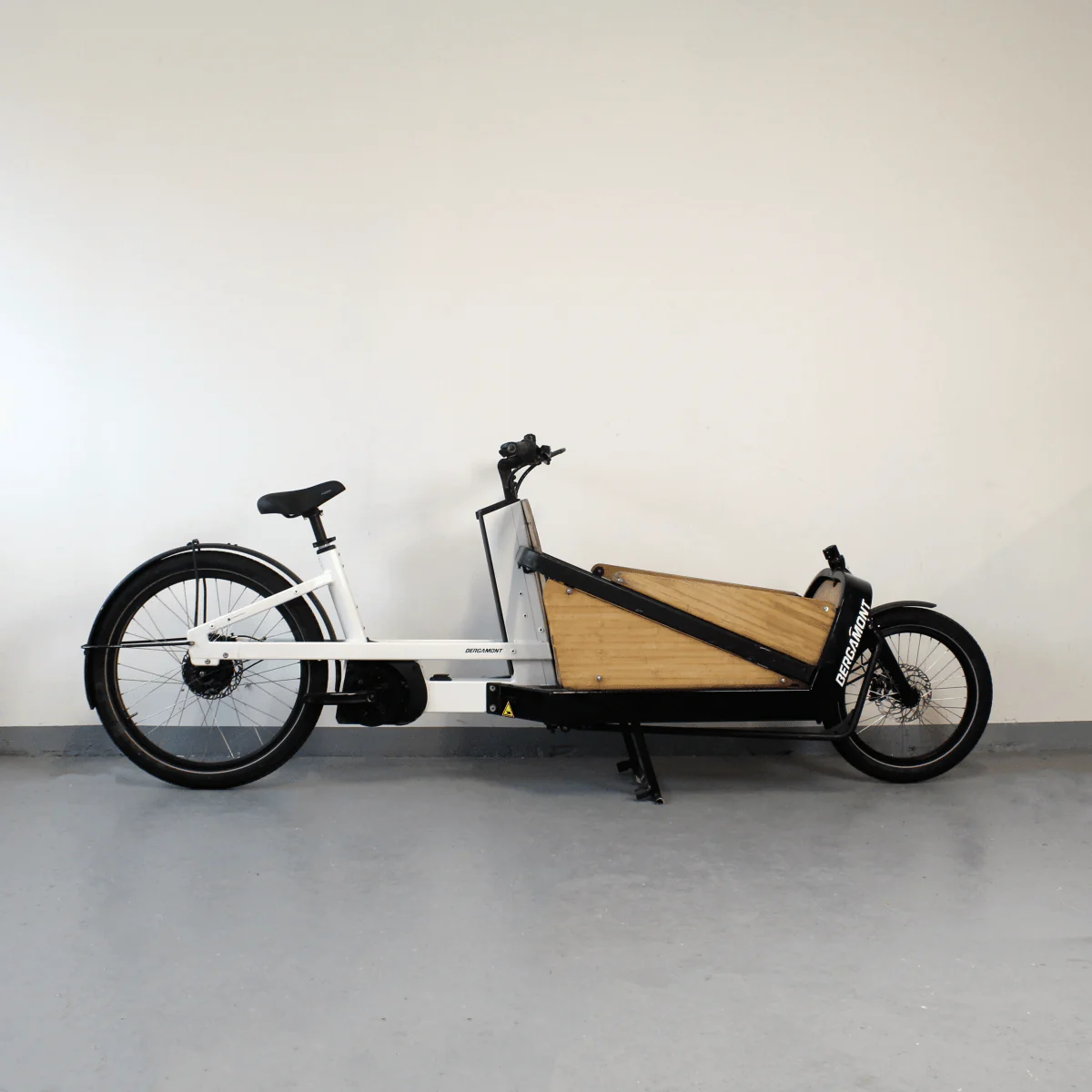 Vélo cargo électrique Bergamont E-Cargoville LJ Expert blanc – Image 4