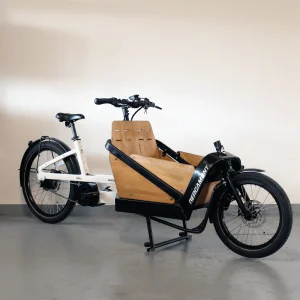 Vélo cargo électrique Bergamont E-Cargoville LJ Expert blanc