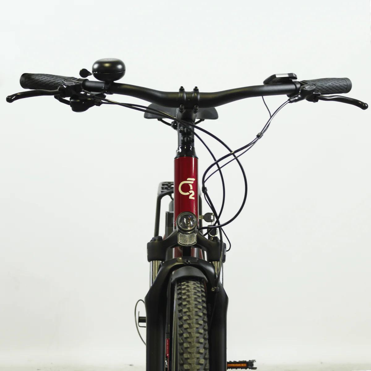 Vélo électrique O2 Feel Ivog Explorer Boost 4.1 rouge – Image 5