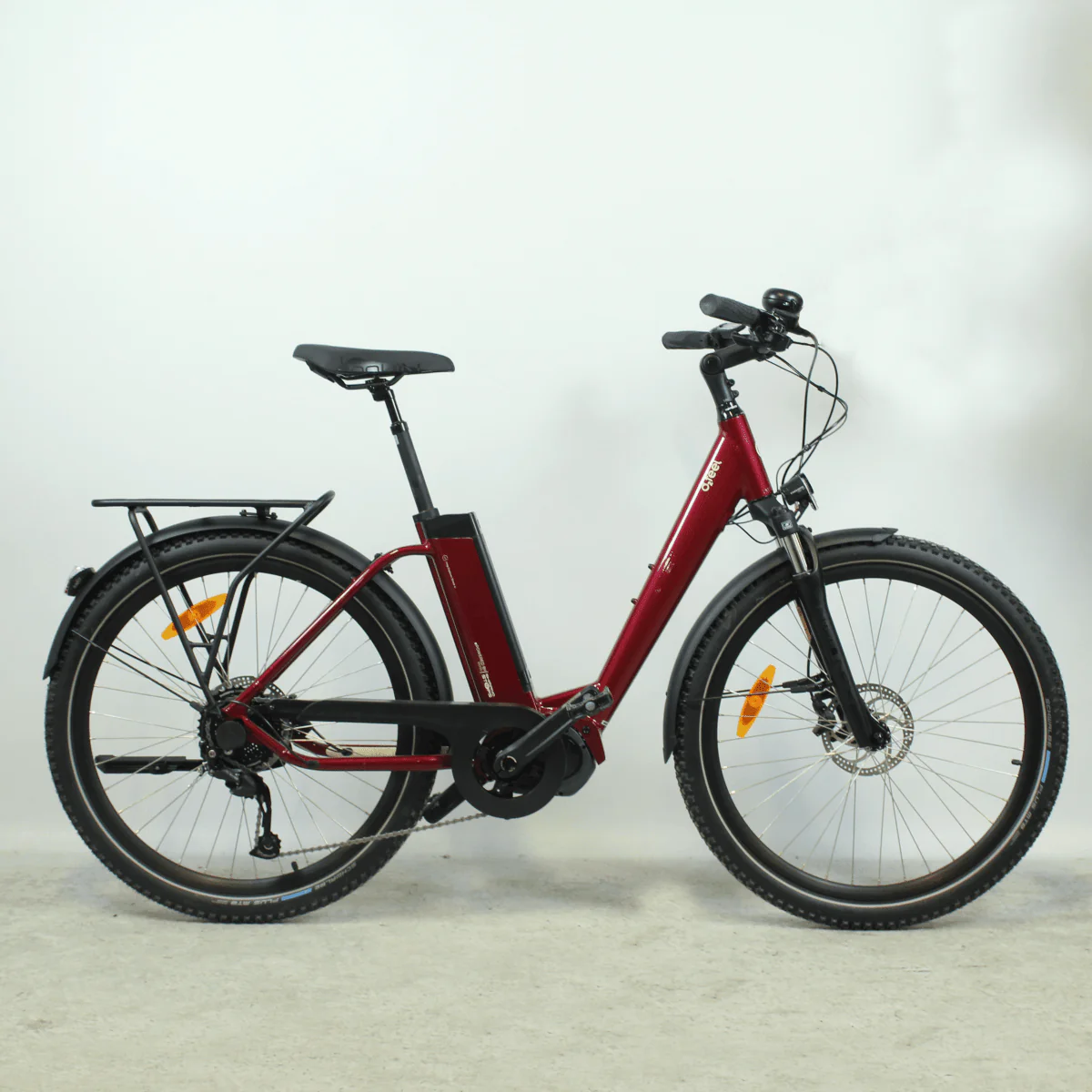 Vélo électrique O2 Feel Ivog Explorer Boost 4.1 rouge