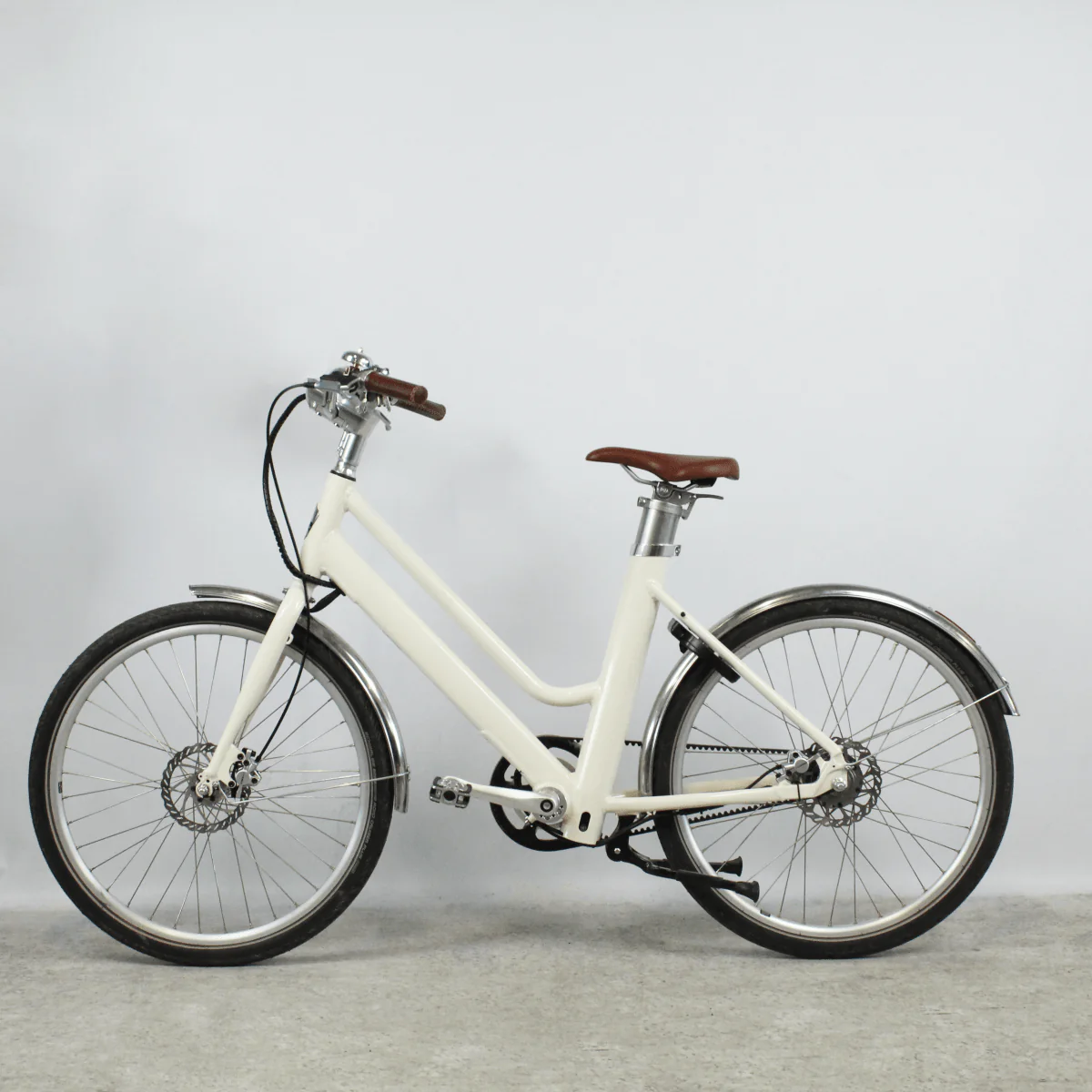 Vélo électrique Voltaire Courcelles beige – Image 2