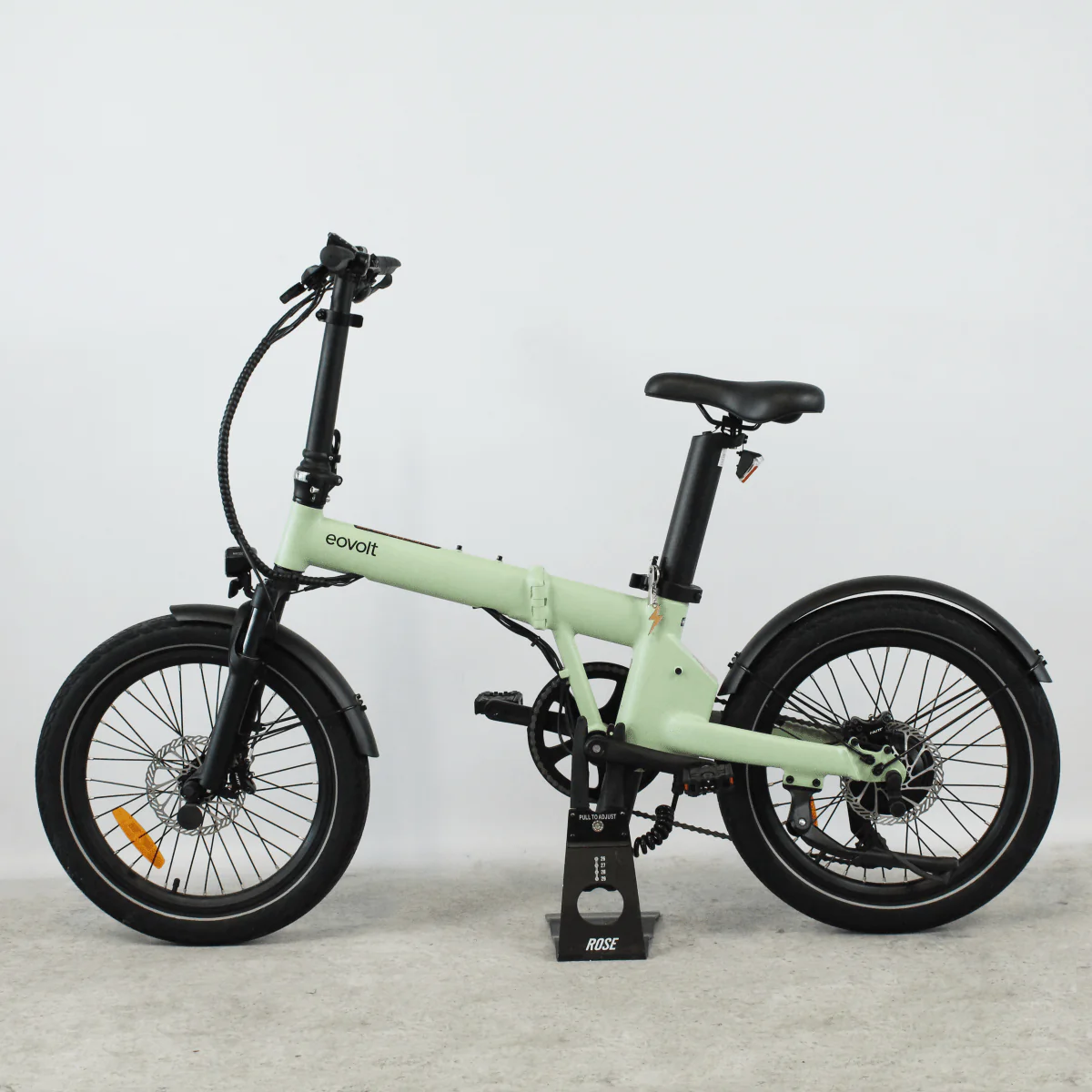 Vélo pliant électrique Eovolt Afternoon vert – Image 2