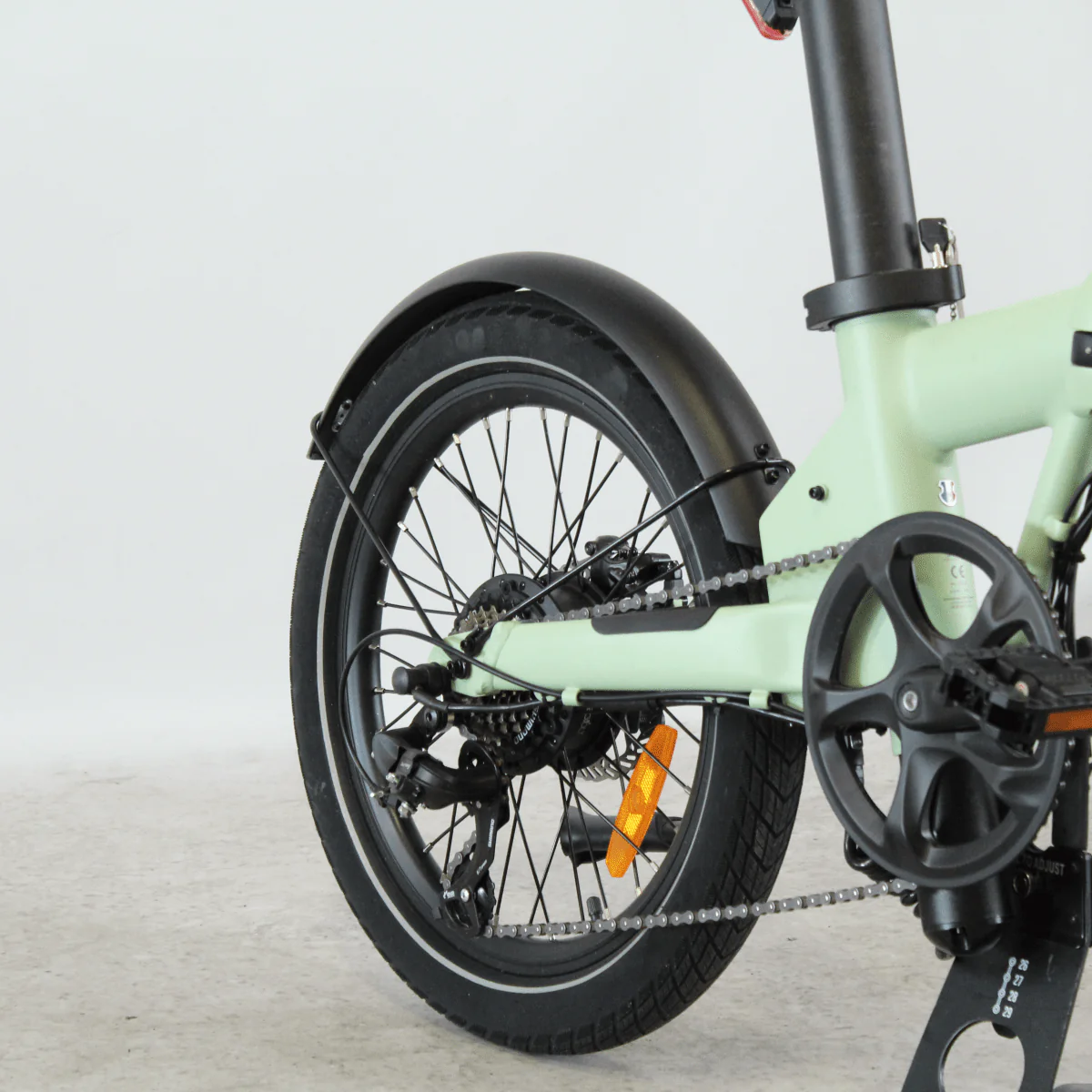 Vélo pliant électrique Eovolt Afternoon vert – Image 3