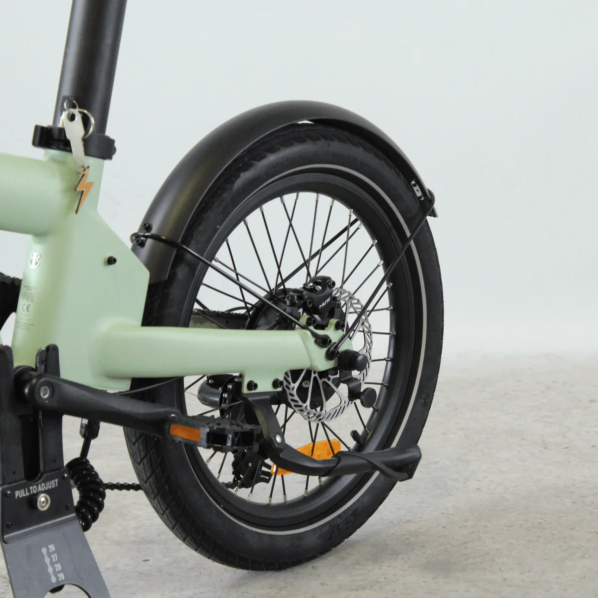 Vélo pliant électrique Eovolt Afternoon vert – Image 4