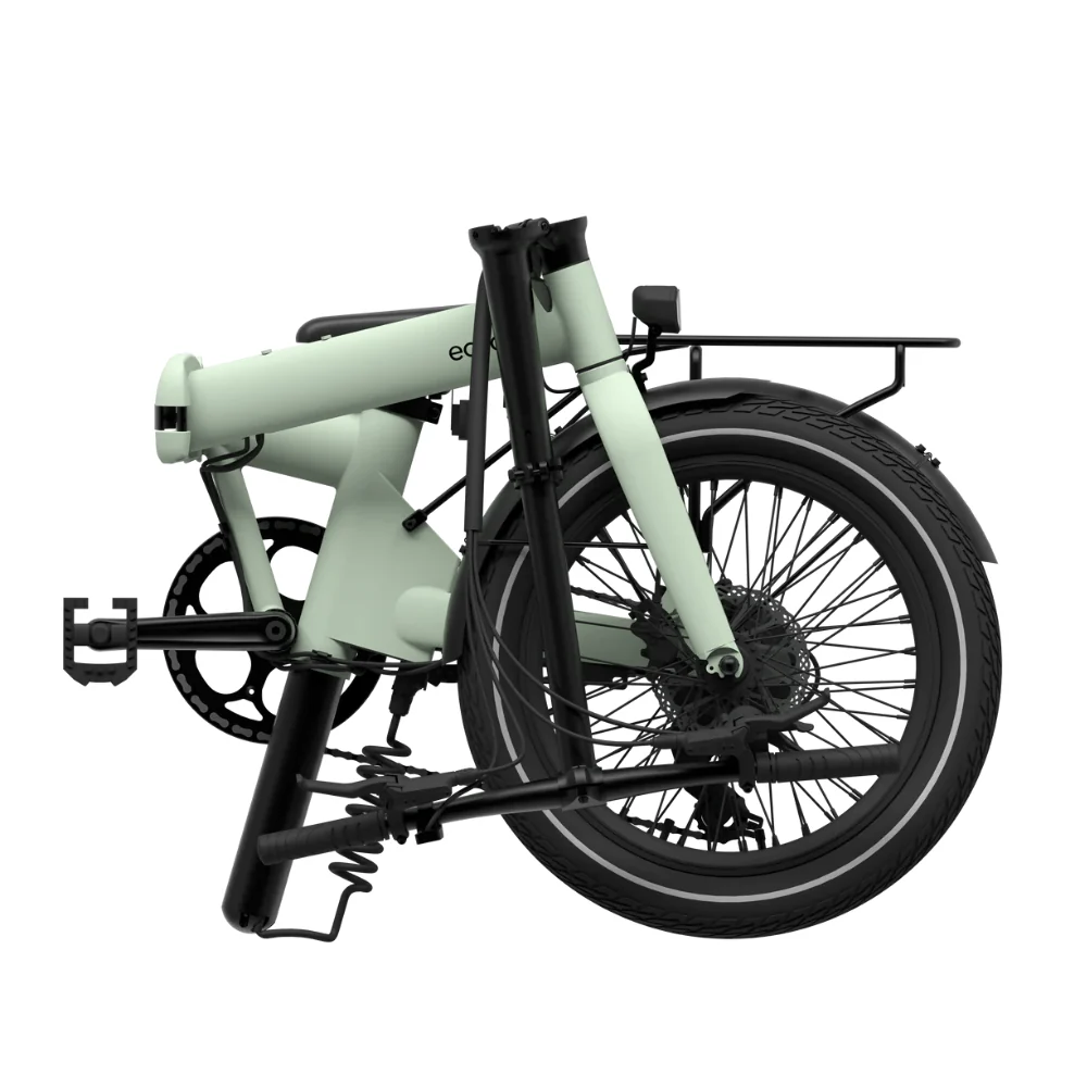 Vélo pliant électrique Eovolt Afternoon vert – Image 7