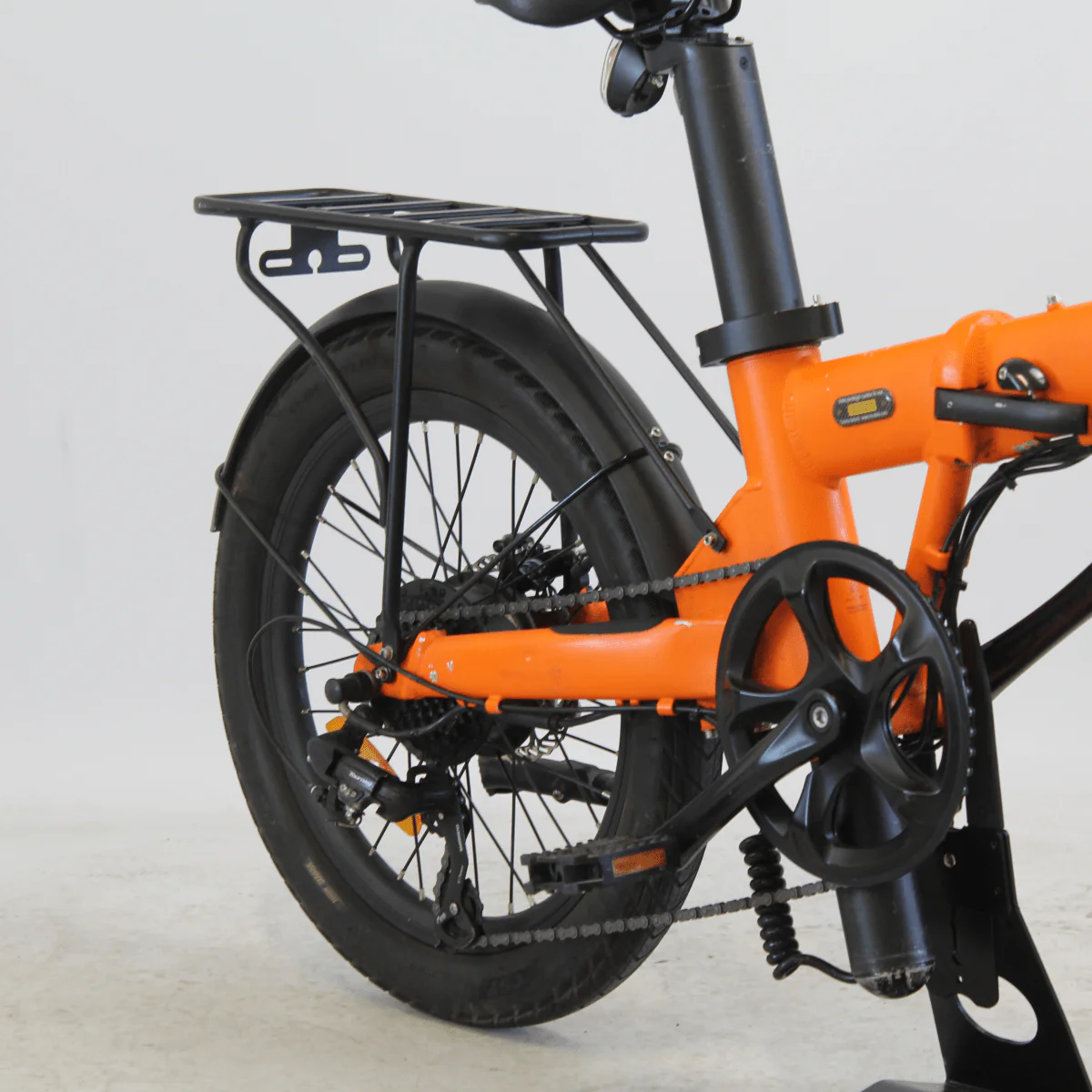 Vélo pliant électrique Eovolt Confort orange – Image 3